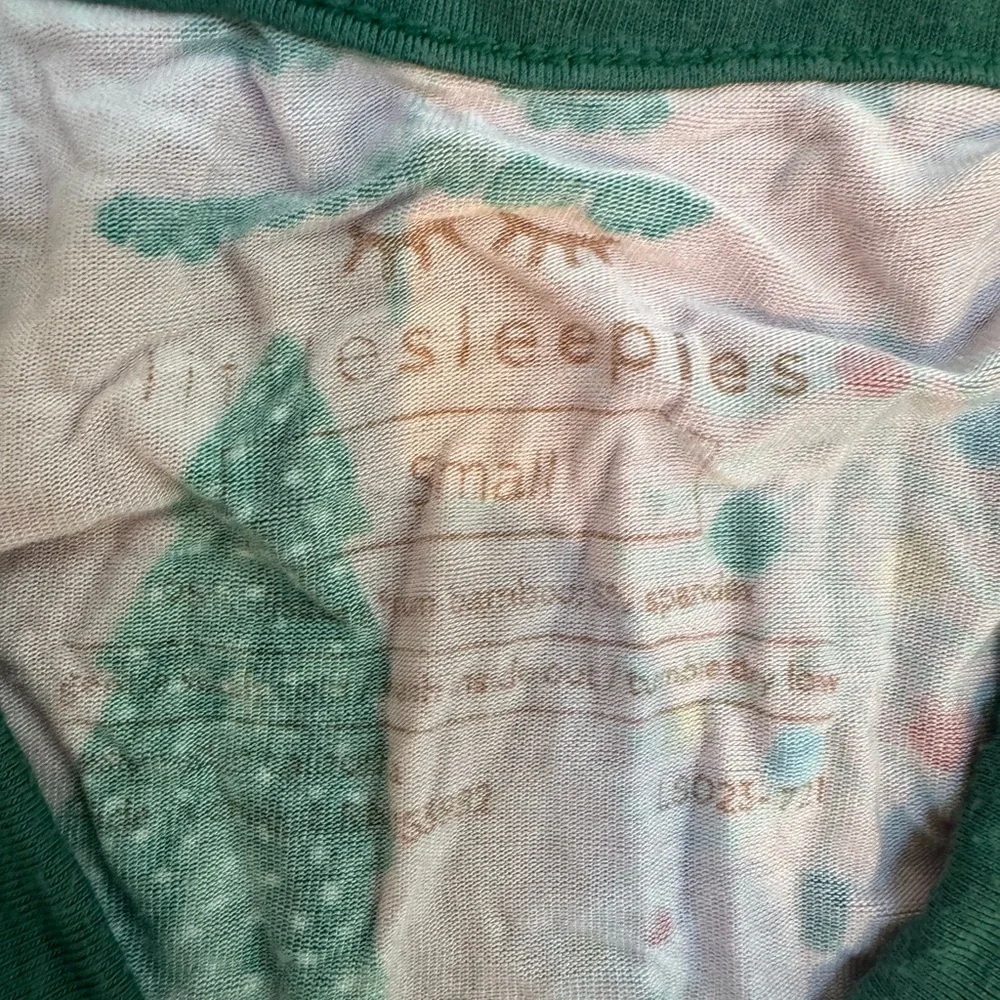 Little Sleepies " Twinkling Trees" pajama set - Picture 3 of 4